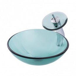 Modern Tempered Glass Sink...