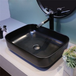 Simple Black Basin Modern...