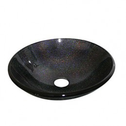 Tempered Glass Vessel Round...