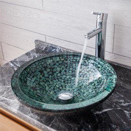 Tempered Glass Sink and Tap...