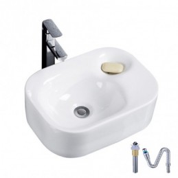 European Single Sink White...