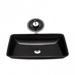 Tempered Glass Sink and Tap...